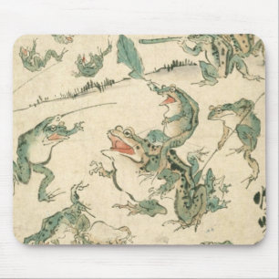 Mousepad Batalha Dos Sapos - Kawanabe Kyosai