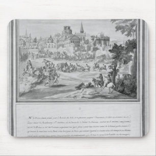 Mousepad Batalha em Porte Sainte-Antoine, o 2 de julho de