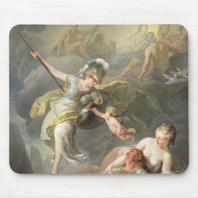 Mousepad Batalha entre Minerva e Marte, 1771 (Frente)