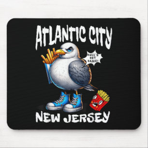 Mousepad Batata Frita de Gaivota de Atlantic City Nova Jers