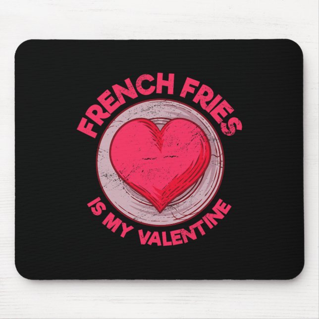 Mousepad Batata Frita É o Meu Dedinho de Batata Frita no Di (Frente)