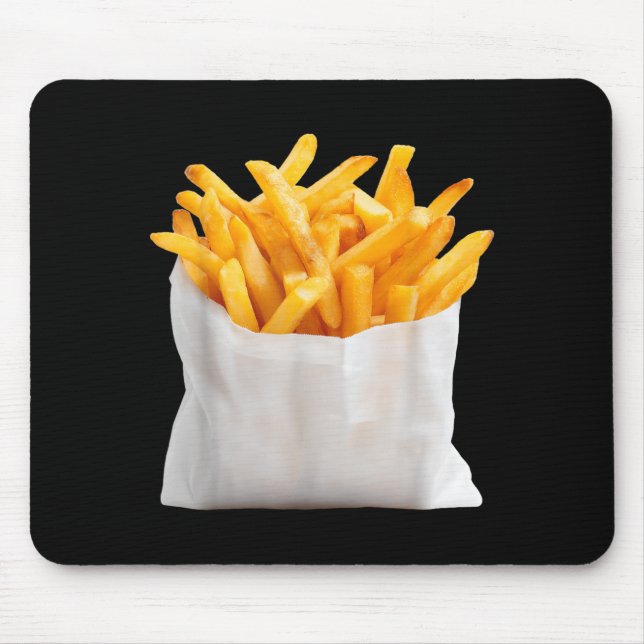Mousepad Batata Frita Frita Festa de Halloween Fantasia de  (Frente)