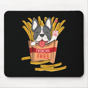 Mousepad Batatas Fritas - Bulldog Francês Comida Rápida Ama