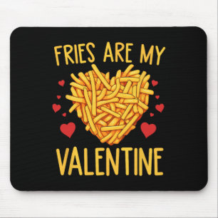 Mousepad Batatas Fritas São Meu Amante De São Valentão
