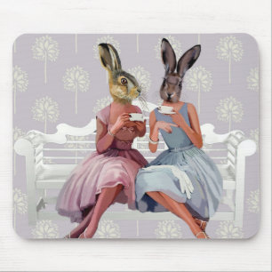 Mousepad Bate-papo de coelho