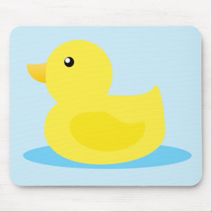 Mousepad Bath Time Yellow Duck