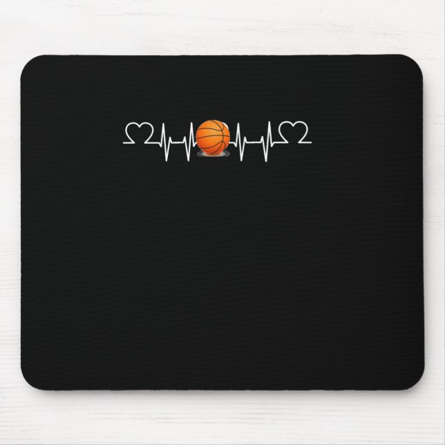 Mousepad Batida de Basquete Funny Basball Lover (Frente)
