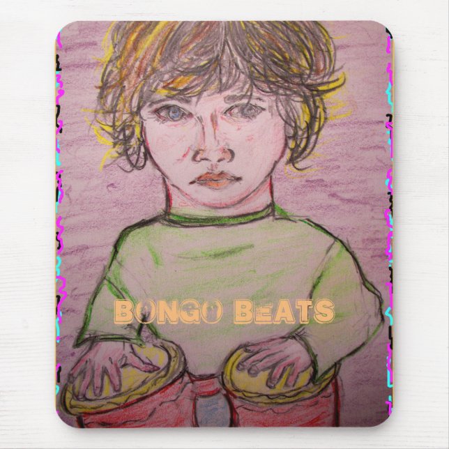 Mousepad batidas de bongo (Frente)