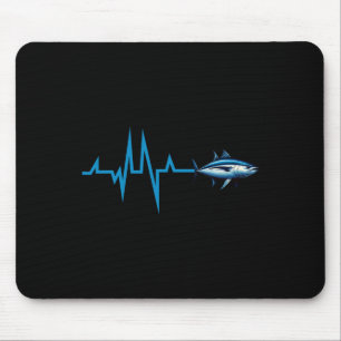 Mousepad Batimento cardíaco do Atum Rabilho Ekg Linha de Pu
