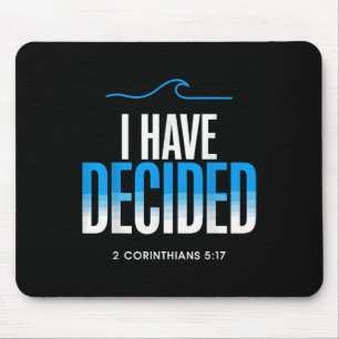 Mousepad Batismo Que Decidi Batizado