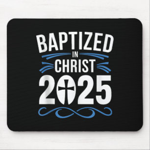 Mousepad Batizado Em Cristo De 2025 Batismo Católico Jesus