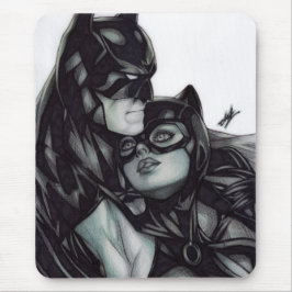 Mousepad Batman & Catwoman ~ Bruce wayne & Selina Kyle