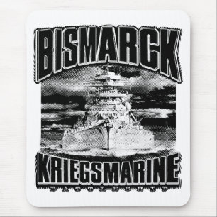 Mousepad Battleship Bismarck