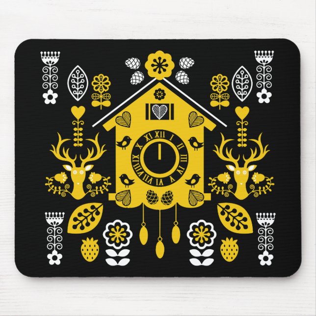 Mousepad Bauernmalerei Folk Art (Frente)