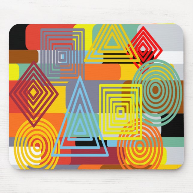 Mousepad Bauhaus Design Três (Frente)