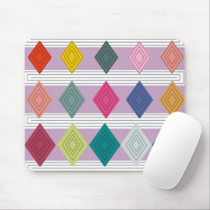 Mousepad Bauhaus Diamond Quilt