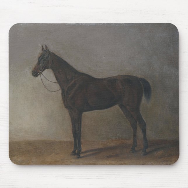 Mousepad Bay Gelding Horse (por Albrecht Adam) (Frente)