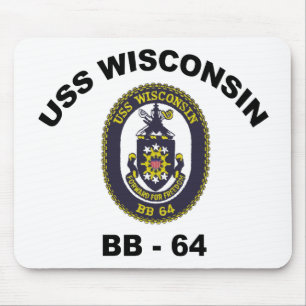 Mousepad BB-64 USS Wisconsin