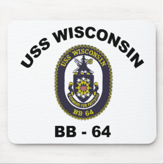 Mousepad BB-64 USS Wisconsin