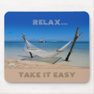 Mousepad Beach Hammock (personalizável)