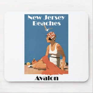 Mousepad Beaches ~ Avalon de Nova Jersey
