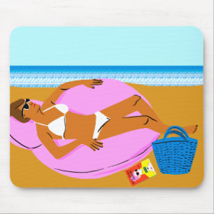 Mousepad Beachy Keen - Rosa