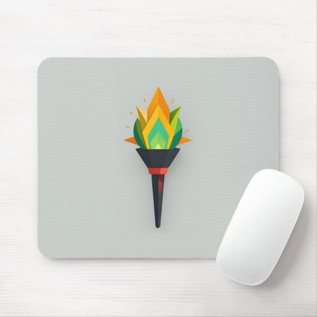 Mousepad Beacon de torneira geométrica (Com mouse)