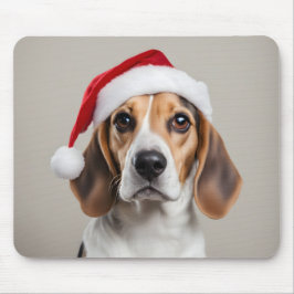 Mousepad Beagle Christmas