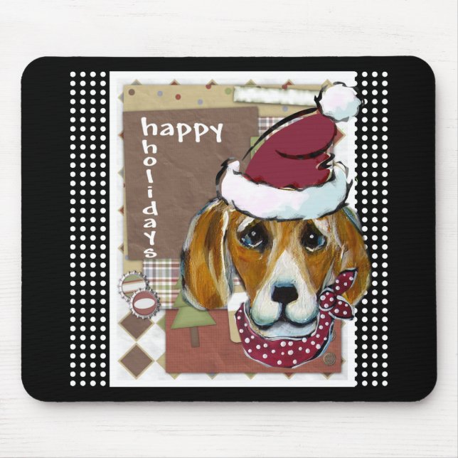 MOUSEPAD BEAGLE DE NATAL (Frente)