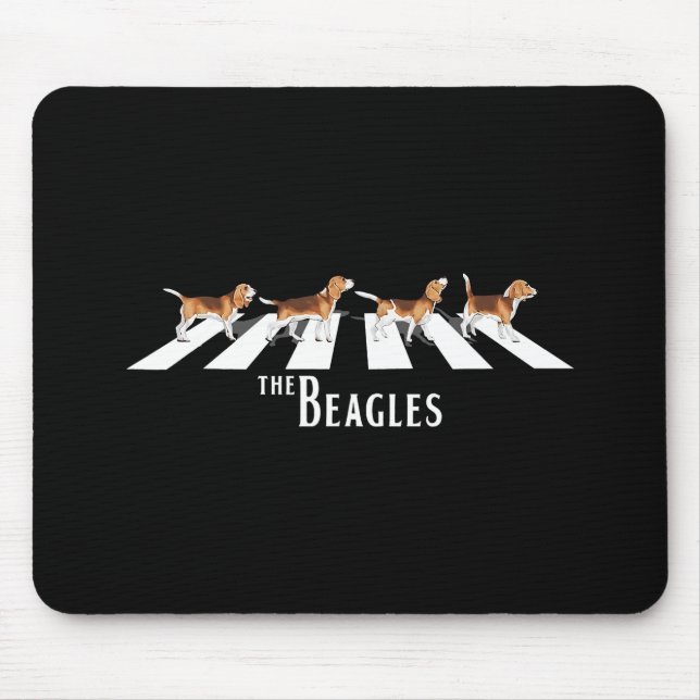 Mousepad  Beagle Dog Lover/ Funny Beagle  (Frente)