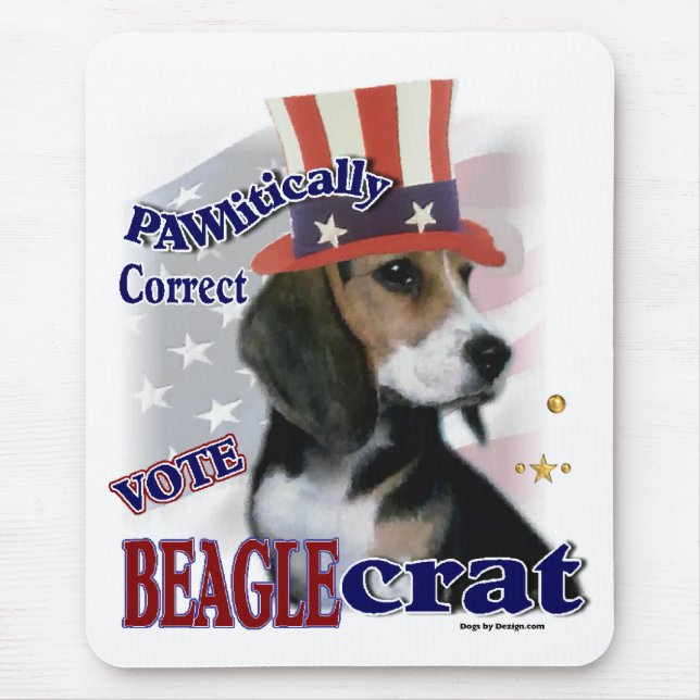 Mousepad Beagle Gifts (Frente)