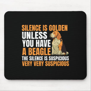 Mousepad Beagle Small Scent Dog Caça Pet Breeder Silence