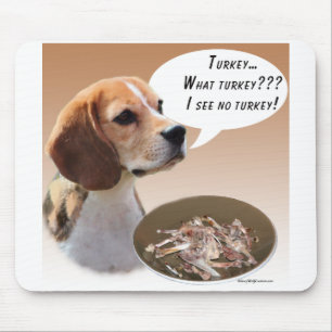 Mousepad Beagle Turkey