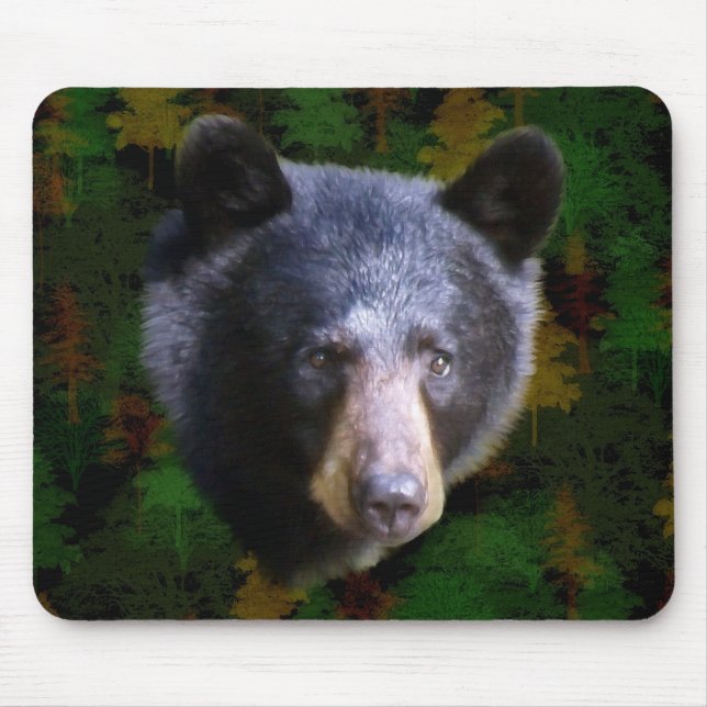 MOUSEPAD BEAR BEAR PRETO (Frente)