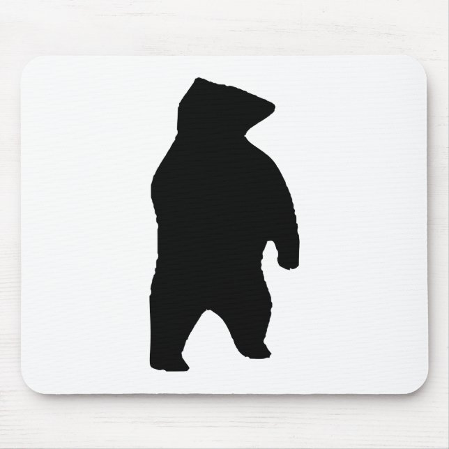 Mousepad Bear Silhouette (Frente)