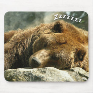 Mousepad Bear Tempo Nap