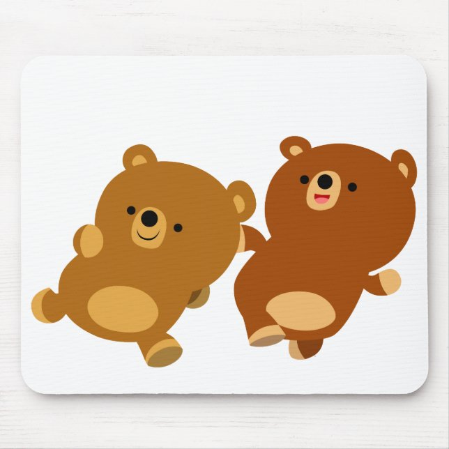 Mousepad Bears Mousepad, um belo desenho facioso (Frente)