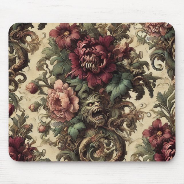 Mousepad Beastly Buquê - Vitoriano Gótico (Frente)