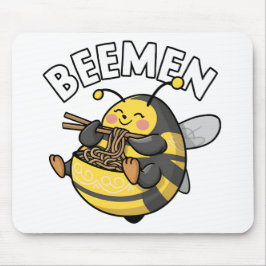 Mousepad Beate Eating Ramen = BEEMEN