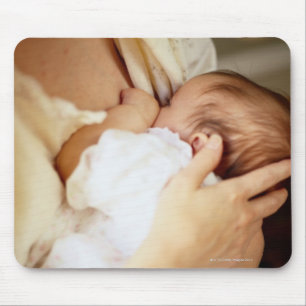 Mousepad Bebé amamentando da mãe (1-3 meses)