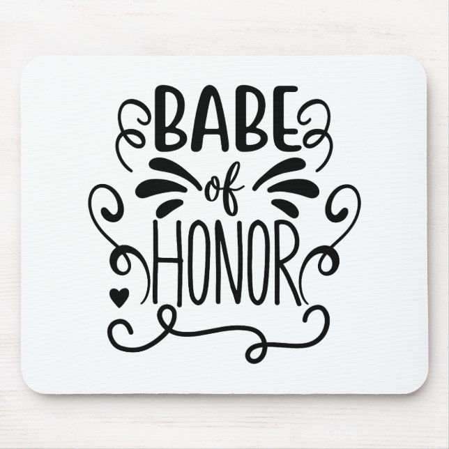Mousepad Bebê De Honra (Frente)