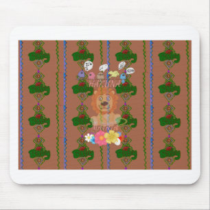 Mousepad Bebê engraçado bonito Leão Rei Hakuna Matata mais