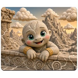 Mousepad Bebê Gigante Fofo, Mitológico