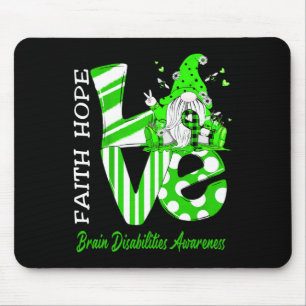 Mousepad Bebê Gnomo Ama Deficiência Cerebral Sensibilização