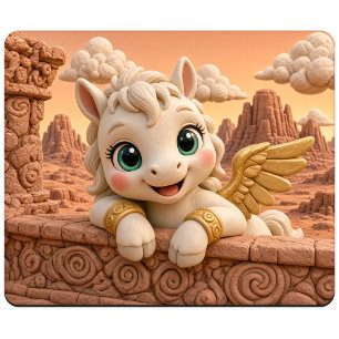 Mousepad Bebê Pegasus Fofo, Mitológico