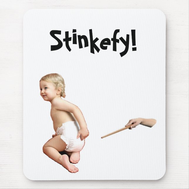 Mousepad Bebê Stinkefy! (Frente)