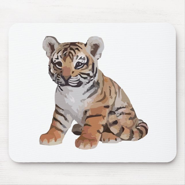 Mousepad Bebê tigre (Frente)