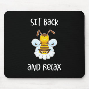 Mousepad Bebê Yoga Sente-Se E Relaxe