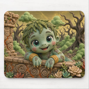 Mousepad Bebê Zumbi Fofo, Mitológico