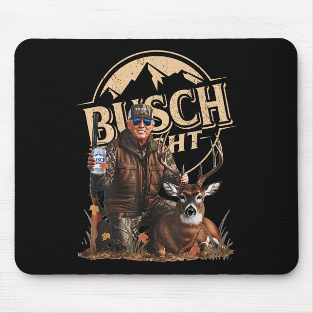 Mousepad Bebendo De Cerveja Engraçado Com Cerveja (Frente)